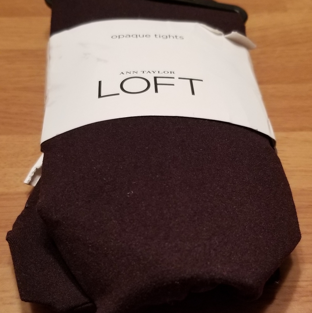 Ann Taylor Loft Brown Tights
